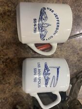 USS Annapolis And Jefferson City SSN-760 And SSN -759 ) submarine USN Coffee Mug picture