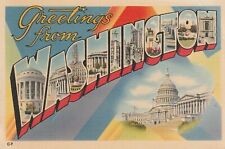 1941 Greetings from Washington   1039 picture