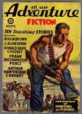 All Star Adventure Sep 1935 Brown, Dunn, Chidsey, Pierce, Carhart - Pulp picture