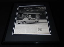 1964 MG Sports Sedan Framed 11x14 ORIGINAL Vintage Advertisement picture