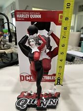 DC Collectibles Harley Quinn Red White & Black Statue Frank Cho picture