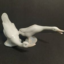 vintage LLadro Daisa 1978 geese duck figurine pair hand made in Spain mint picture