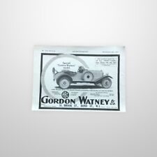 1921 ABC Cars Gordon Watney Model Advert with Retail Prices picture