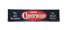 Rare Vintage Original 1955 Drink CHEERWINE 48