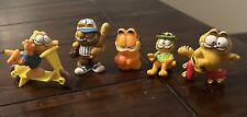 VINTAGE Garfield Figurines 1978/1981 LOT Of 5 picture