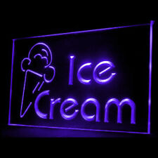 110126 Ice Cream Newest Shop Cafe Banana Split Display LED Light Neon Sign picture