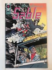 MIKE GRELL's SABLE #9 1990 FIRST ''JON FREELANCE''-CLIFFHANGER- COHEN/ IRO picture