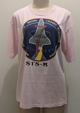 Vtg Space Shuttle Discovery STS-95 Glenn Women's  XL T Shirt NASA EUC NOS picture