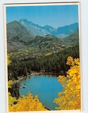Postcard Longs Peak and Bear Lake in Autumn Dress Colorado USA picture