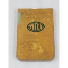 1953-1954 Vintage TOTCO Note Pad Calendar Drilling picture