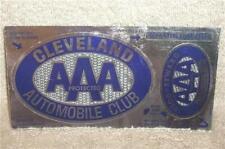RARE 1970's AAA CLEVELAND AUTOMOBILE CLUB MEMBER CAR STICKER DECAL SHEET ~UNUSED picture