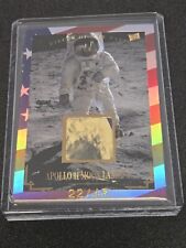 ☆~ APOLLO 11 ~☆ MOON LANDING RELIC #22/45 FLAG REFRACTOR 2023 PIECES OF THE PAST picture