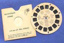 Sawyer's Single view-master Reel DR-3 The view-master Stereo Family 1954 Demo picture