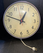 Vintage Simplex Schoolhouse/Institutional Clock Simplex Clock #507-041 picture