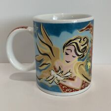 STARBUCKS Home For The Holidays Coffee Mug Cup Art by Mary Graves Christmas picture