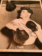 Tommy Collins Signed ✍️ and dated 1952 ~ Spectacular Image and Signature 8x10 picture