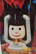 Vintage 1980'S Authentic Dietz SNOWMAN Battery Lighted Lantern Christmas NEW   picture