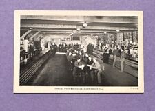 Postcard Typical Post Exchange Camp Grant Illinois Soldiers RPPC Interior 1940s picture