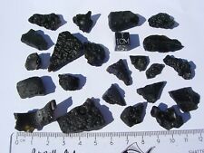 47.5 grams for all the TEKTITES from meteorite Impact comes with a COA  picture
