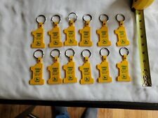 Lot Of 12 Vintage John Deere Key Chains NOS picture