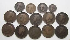 Lot of fourteen British WWI coins: 1914-1918 picture