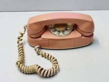Vintage 1960 Western Electric Bell System Princess Rotary Phone In Pink picture