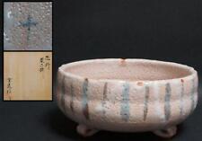 Japanese Pottery of Shino Bowl 20x8.5cm/7.87x3.34