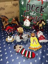 Vintage Christmas Ornaments Lot Of 11 picture