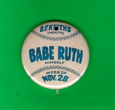 1919 STYLE Babe RUTH B.F. Keith's Theatre Production 1-3/4