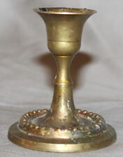 VINTAGE SOLID BRASS SMALL CANDLESTICK picture