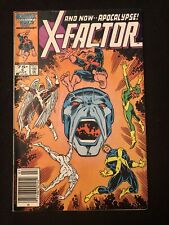 X FACTOR 6 5.0 5.5 NEWSSTAND MARVEL 1986 1ST APOCALYPSE YZ picture
