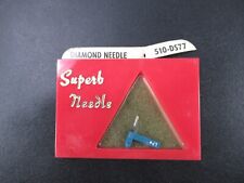 Superb Diamond Phonograph Needle 510-DS77, GE EA1014, 2055, 2060, NEW (HB) picture