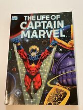 THE LIFE OF CAPTAIN MARVEL TPB 1990 Reprints 1st Appearance Thanos Iron Man #55 picture