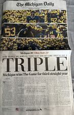 Michigan football Newspaper (OSU 2023) picture