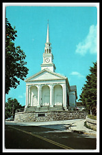 Mystic Connecticut Union Baptist Church Postcard Written 1972  pc132 picture
