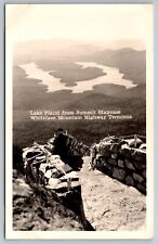 Lake Placid, Summit Staircase. Whiteface Mt. New York Real Photo Postcard RPPC picture