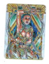 Sexy Warriors Sketch Card Series Holo Foil Card--Artist Peterson Manzano picture