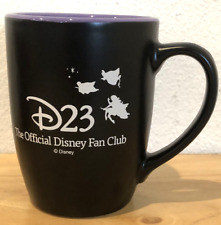 RARE HTF DISNEY D23 OFFICIAL FAN CLUB COFFEE MUG NOT SOLD TO THE PUBLIC picture
