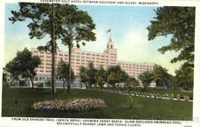 Biloxi,MS Edgewater Gulf Hotel Teich Harrison County Mississippi Postcard picture
