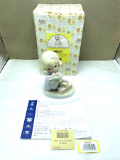 Precious Moments Porcelain Figurine- Mom, You've Given Me So Much picture
