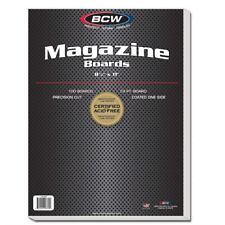 Pack / 100 BCW Magazine Size ACID FREE Backing Boards backer board picture