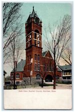 c1905 Beth Eden Baptist Church Waltham Massachusetts MA Antique Postcard picture