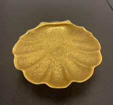 RARE Vintage Osborne China Hand Painted 22k Gold Floral Trinket Dish, Candy Dish picture