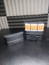 Tactical Cigarette Case Made Of Plastic With Colt 1911 Logo. picture