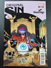Original Sin #1  NM Marvel Comics 2014 Hastings Barberi Deadpool Variant  picture