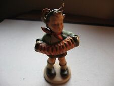 Vintage Goebel Hummel Figurine 185 Accordion Boy 5 1/2