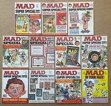 Mad Magazine Super Specials w/Inserts LOT OF 11 (1974-1990 range)  picture