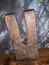 3” Wide Vintage Stanley?Combination Wood Plane Cutter Iron Blade-6” Tall- picture