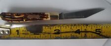Uncle Henry #12UH 1 Blade Pocket Knife W/Bell Hoop New With Box. picture