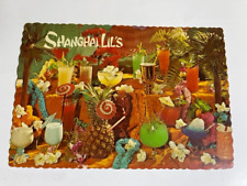 Vintage Shanghai Lil's Chicago, Illinois Restaurant Postcard | Unposted | P185 picture